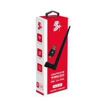 Adaptador Usb Wireless 2.4Ghz Com Antena Usb 2.0 PlugnPlay