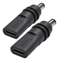 Adaptador USBC PD 20V 100W DC Macho Kit 2 Para Carro Adaptador USBC PD 20V 100W DC Macho Kit 2 Para Carro