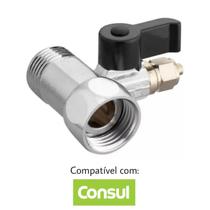 Adaptador Válvula Conexão com Registro Para Filtro Purificador Consul - Electrolux