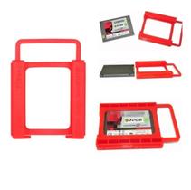 ADAPTADOR VERMELHO Gabinete 3.5 PARA 2.5 Polegadas Sata SSD - TQ DESIGN