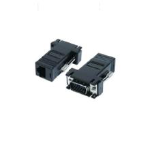 Adaptador VGA Para Rj45 - Adaptador VGA (M) X RJ45 (F)