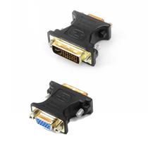 Adaptador Vídeo DVI-D Dual Link Para VGA Fêmea Plus Cable