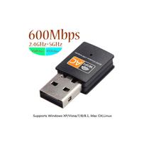Adaptador Wi-Fi USB 2.4GHz - Receptor de Antena para PC e Notebook