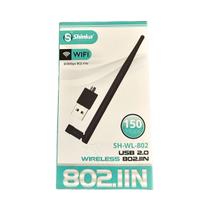 Adaptador WiFi 150mbps USB 2.0 Antena Destacável Shinka