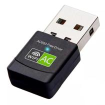 Adaptador Wifi Dual Band 2.4 / 5Ghz 600Mbps Wireless 5G Ac - Importado