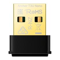 Adaptador Wifi TP-Link Archer T3U Nano, AC1300, Dual Band, ARCHER T3U NANO Adaptador Wifi TP-Link Archer T3U Nano, AC1300, Dual Band, ARCHER T3U NANO