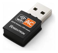 Adaptador WiFi USB Dual Band Redutron 600Mbps 2.4/5GHz AC600