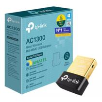 Adaptador WiFi USB TPLink T3U Nano Dual Band AC1300 2.4 Ghz e 5 Ghz MUMIMO Para Desktops e Notebooks