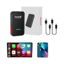 Adaptador Wireless Carlinkit 4.0 2-em-1 Para Android Auto E CarPlay, Caixa Inteligente Para Carro, Adaptador Wireless Carlinkit 4.0 2-em-1 Para Android Auto E CarPlay, Caixa Inteligente Para Carro,