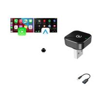 Adaptador Wireless CarPlay Android Auto 2 Em 1 AI Smart Box Para VW Toyota Nissan Honda Kia Opel MG