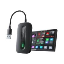 Adaptador Wireless CarPlay Android Auto Com Youtube Netflix IPTV Para 98% Dos Carros Ottocast