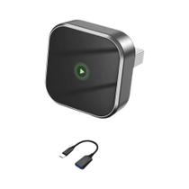 Adaptador Wireless CarPlay E Android Auto 2 Em 1, Caixa Inteligente AI Para Sistemas De Carro