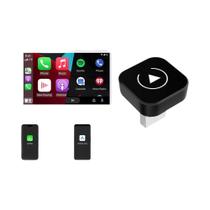 Adaptador Wireless CarPlay E Android Auto 2 Em 1, Dongle USB Inteligente Plug And Play Para iPhone E Adaptador Wireless CarPlay E Android Auto 2 Em 1, Dongle USB Inteligente Plug And Play Para iPhone E