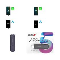 Adaptador Wireless CarPlay Para MINI 5 Dongle USB Android Auto WiFi BT Conexão Rápida CarlinKit Adaptador Wireless CarPlay Para MINI 5 Dongle USB Android Auto WiFi BT Conexão Rápida CarlinKit