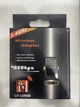 Adaptador Wireless USB 2.4 GHz LV-UW06 900 Mbps Adaptador Wireless USB 2.4 GHz LV-UW06 900 Mbps