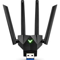 Adaptador Wireless USB Dual Band 5Ghz Knup KPAW163 para PC e Notebook