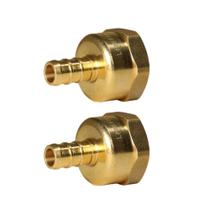 Adaptador XFITTING Pex Feminino NPT de 3/8 polegadas x 1/2 polegadas (pacote com 5)