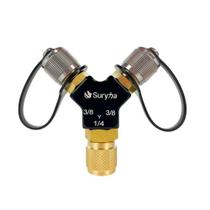 Adaptador Y Multi portas 3.8M x 3.8M x 1.4F Suryha Adaptador Y Multi portas 3.8M x 3.8M x 1.4F Suryha