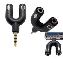 Adaptador Y Plug P2 X P3 Splitter Headset Fone Microfone - BRA
