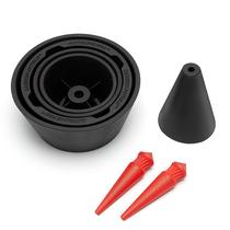 Adaptadores 2 em 1 AutoLine Pro para Máquina de Fumaça - Cone e Plugue