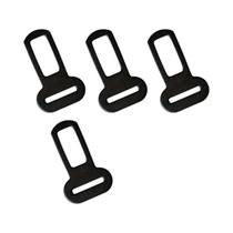 Adaptadores De Cinto De Segurança Para Animais De Estimação 2/4 Clipes De Metal Para Assentos De