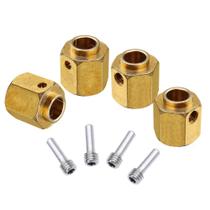 Adaptadores de cubos de roda kingsea Brass TRX4 1/10 RC Crawler Adaptadores de cubos de roda kingsea Brass TRX4 1/10 RC Crawler