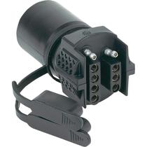 Adaptadores de Plugue de Reboque: 7 Pinos para 4 e 5 Lâminas Planas Adaptadores de Plugue de Reboque: 7 Pinos para 4 e 5 Lâminas Planas