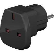 Adapter zasilania Goobay CEE 7/7 do BS 1363, czarny Adapter zasilania Goobay CEE 7/7 do BS 1363, czarny