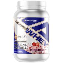 Adaptogen Whey Isolado Whey Protein Isolate 900g Morango