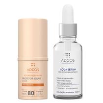 Adcos Dermocosméticos Kit - Sérum Facial + Protetor Solar Stick com Cor Ivory Adcos Dermocosméticos Kit - Sérum Facial + Protetor Solar Stick com Cor Ivory