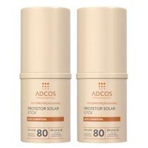 Adcos Kit com 2 Protetores Solares com Cor FPS80 - Bronze Adcos Kit com 2 Protetores Solares com Cor FPS80 - Bronze