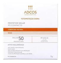 Adcos Pó Compacto FPS50 11g Beige Adcos Pó Compacto FPS50 11g Beige