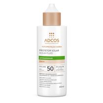 Adcos Protetor Solar Aqua Fluid FPS50 Peach 40ml 9882 Adcos Protetor Solar Aqua Fluid FPS50 Peach 40ml 9882
