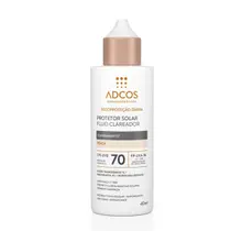 Adcos Protetor Solar Clareador Fps 70 - 40Ml Incolor Fluído