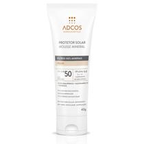 Adcos Protetor Solar Mousse Mineral FPS50 40g Cor Peach 9943