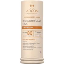 Adcos Protetor Solar Tonalizante Stick FPS80 Beige 17g Adcos Protetor Solar Tonalizante Stick FPS80 Beige 17g