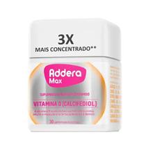 Adder Max Vitamina D 3X Mais Concentrada - Pote 30 Compr. Adder Max Vitamina D 3X Mais Concentrada - Pote 30 Compr.