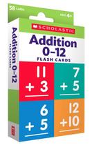 Addition 0-12 - Scholastic Flash Cards