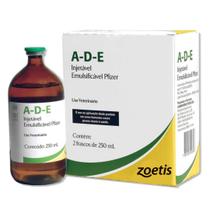 ADE injetável emulsificável 250ML (1 UNIDADE) - ZOETIS