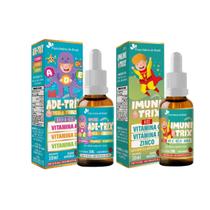 Ade-Trix Vitamina A D E + Imunitrix Vitamina C D Zinco 30ml