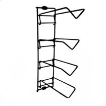 Adega aramada 4 garrafas preto fosco 83110