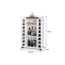 Adega Bar Bélgica Para 16 Garrafas - Rede Móveis Adega Bar Bélgica Para 16 Garrafas - Rede Móveis