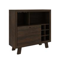 Adega Bar Grande para Sala de Estar Decorativa AD5002 MDP Rustico G69 - Gran Belo Adega Bar Grande para Sala de Estar Decorativa AD5002 MDP Rustico G69 - Gran Belo