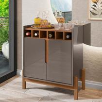 Adega Bar para até 6 Garrafas 2 Portas Lizz Casa D