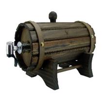 Adega Barril em Madeira - Cachaça/Vinho 1L + Copo 55ml