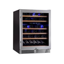 Adega benmax compressor dual zone 51 garrafas 127v inox bac51 Adega benmax compressor dual zone 51 garrafas 127v inox bac51