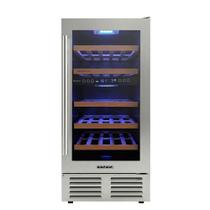 Adega Benmax Undercounter BAC28 Dual zone com Abertura de Porta Reversível
