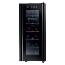 Adega Brastemp 12 Garrafas Preto 110V BZC12BEANA