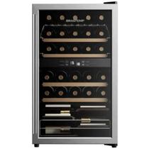 Adega Brastemp 33 Garrafas Dual Zone Inox 110V BZB33BEANA