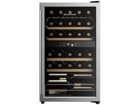 Adega Brastemp BZB33BE 33 Garrafas Dual Zone Inox Adega Brastemp BZB33BE 33 Garrafas Dual Zone Inox